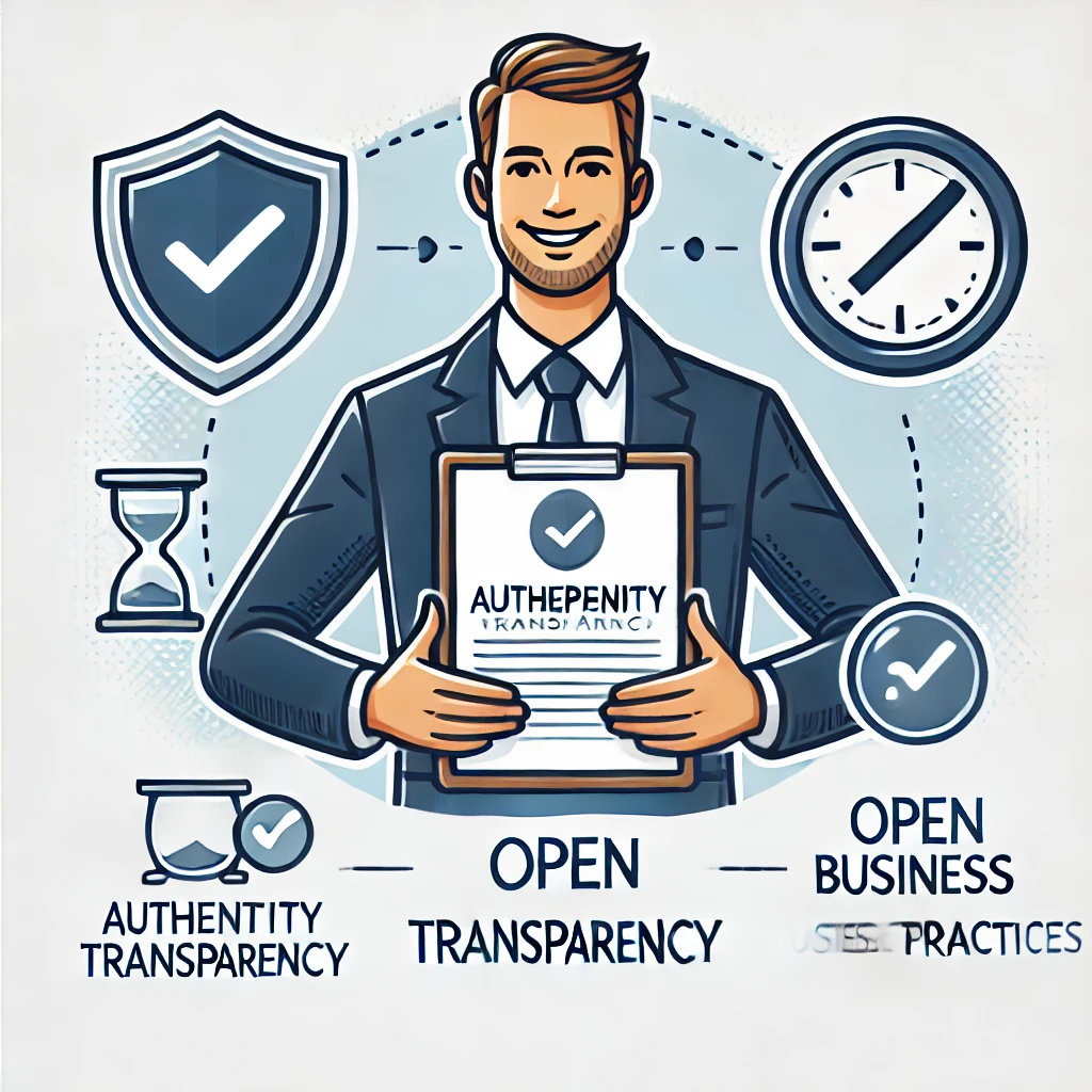 focus on authenticity and transparency 2