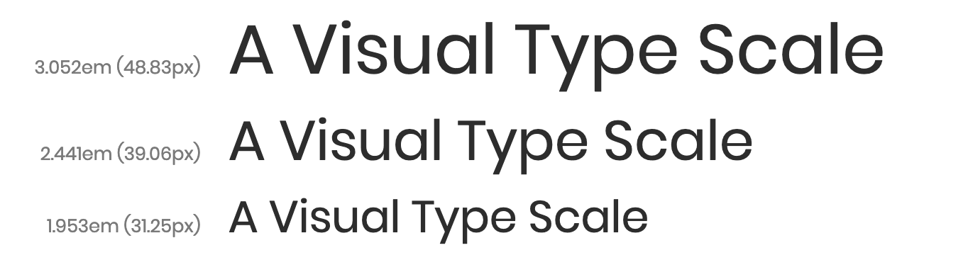 Visual types cale logo