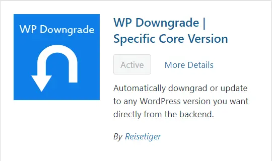 wp downgrade plugin Wp downgrade plugin